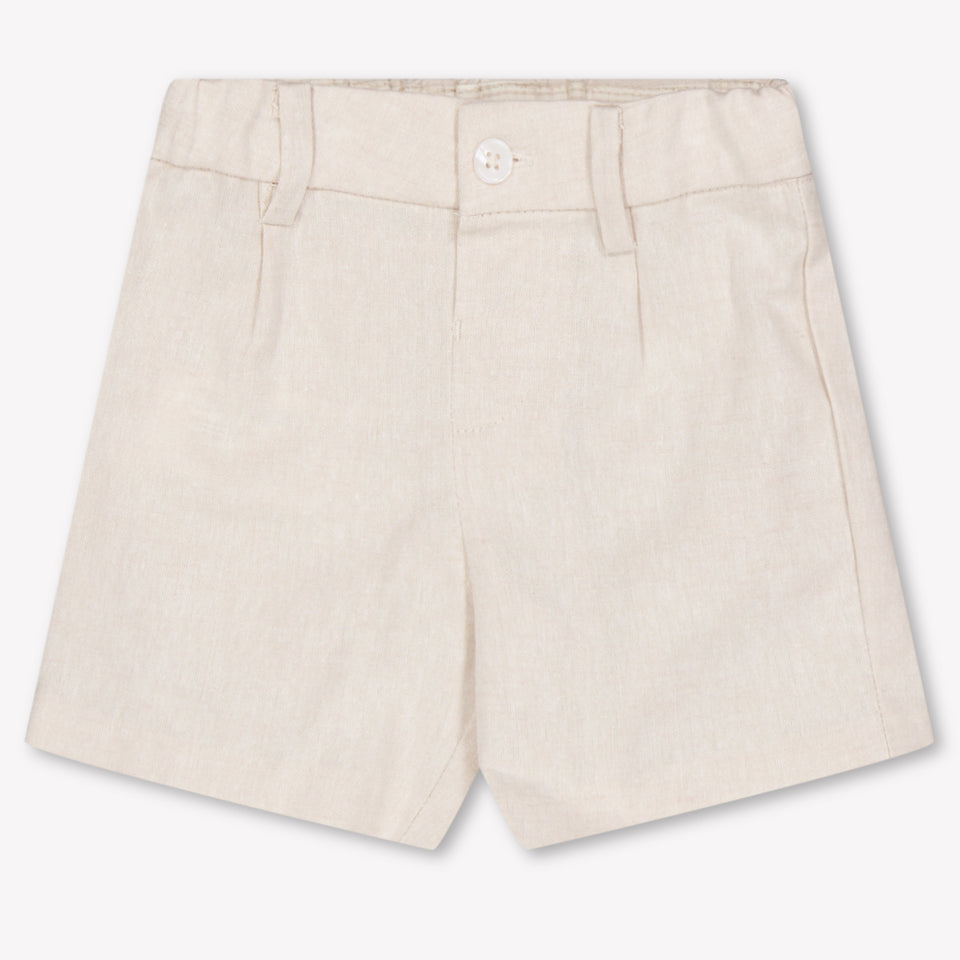 Mayoral Baby Jongens Shorts In Licht Beige