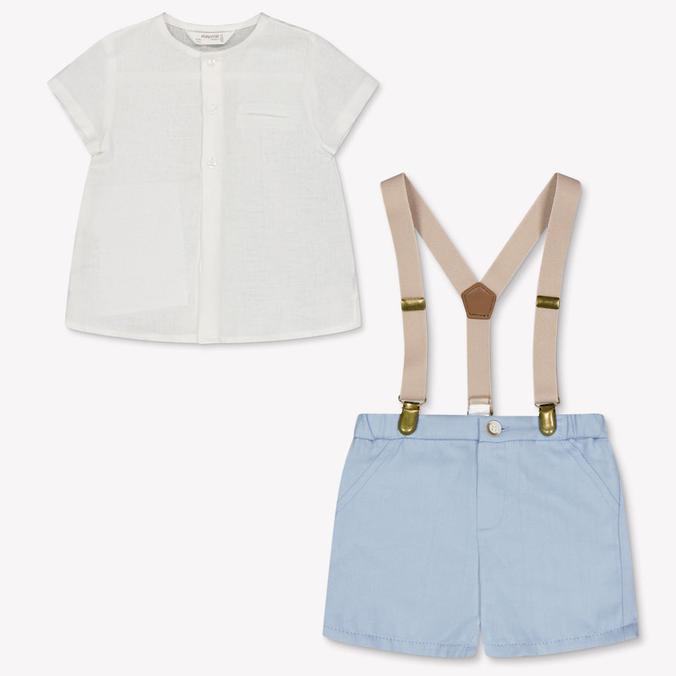 Mayoral Baby Boys Set In Blue