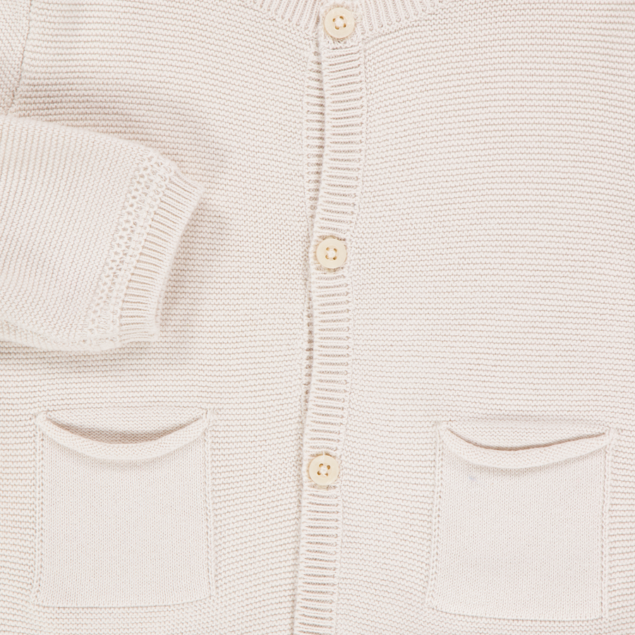 Mayoral Baby Boys Cardigan In Beige