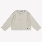 Mayoral Baby Meisjes Vest In Off White