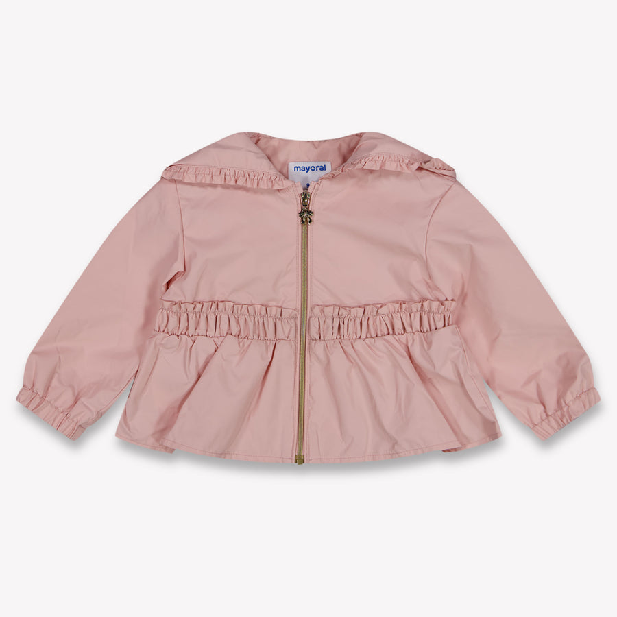 Mayoral Baby Girls Summer jacket In Light Pink