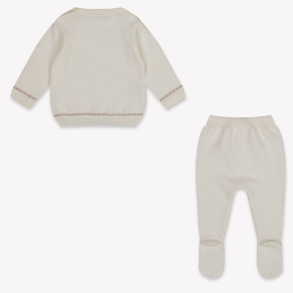 Mayoral Baby Jongens Boxpakje In Off White