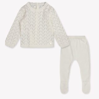 Mayoral Baby Girls Playsuit In OffWhite