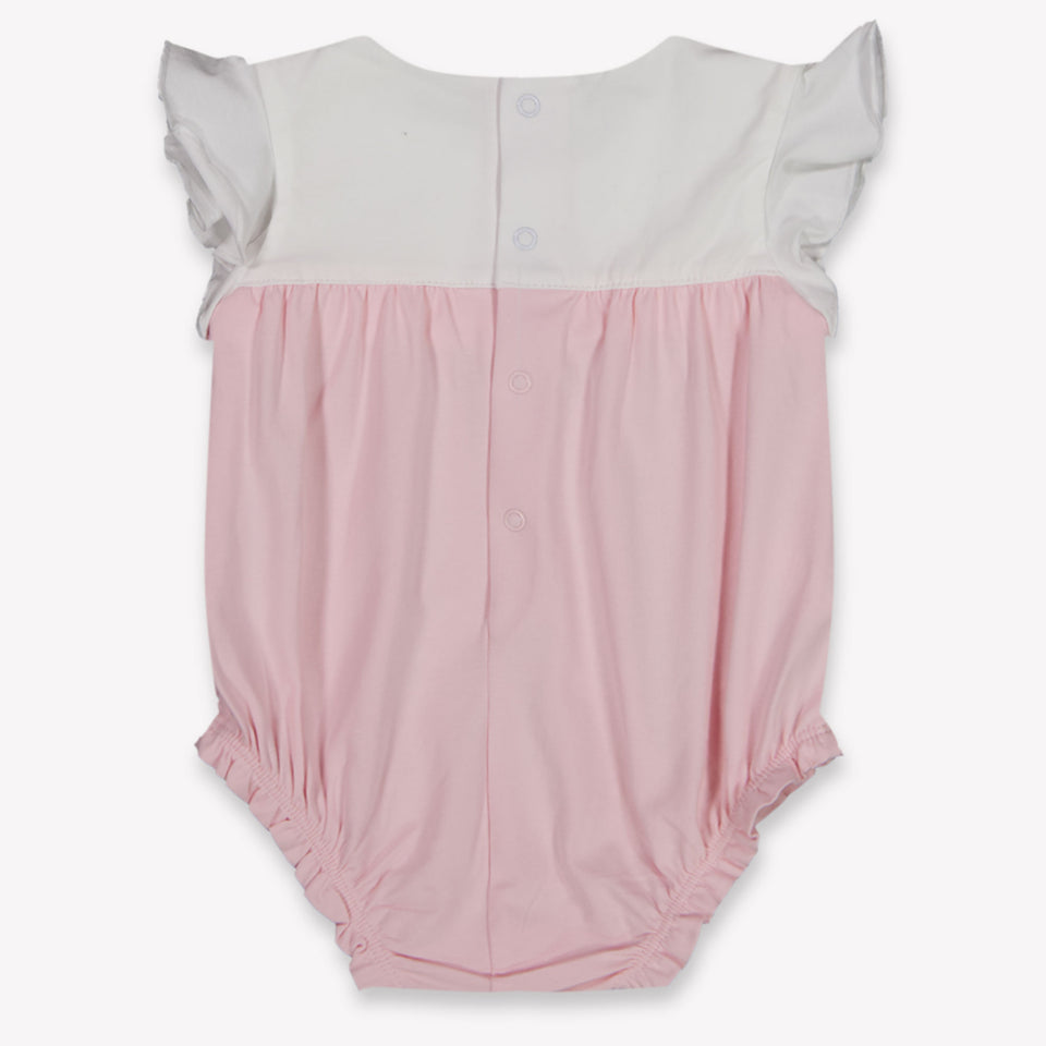 Mayoral Baby Girls Romper In Light Pink