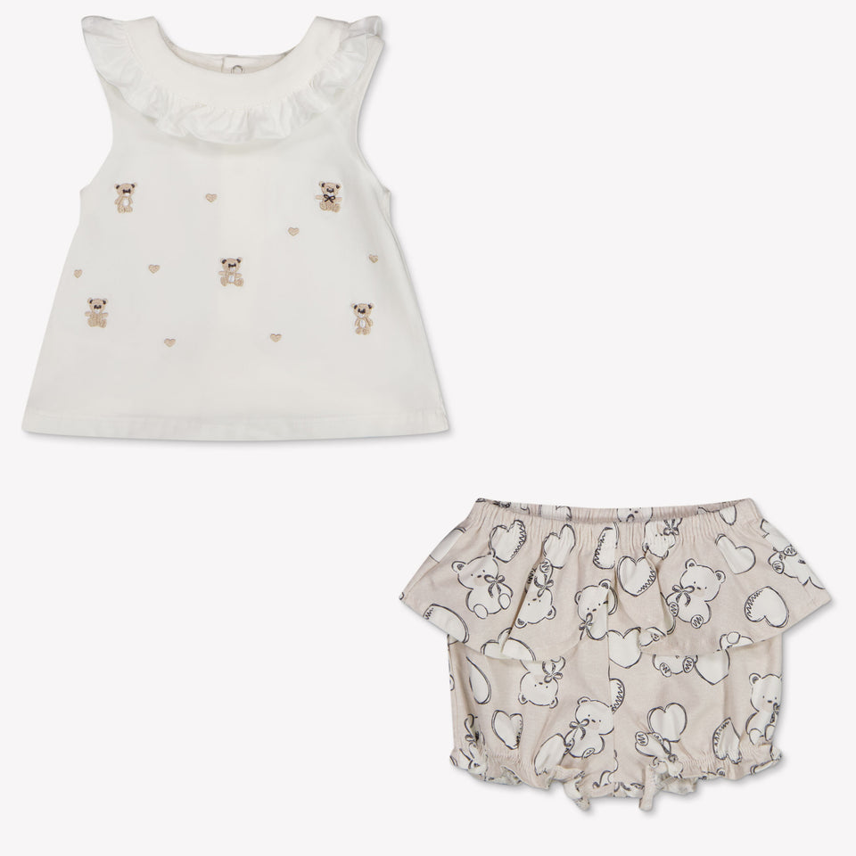 Mayoral Baby Meisjes Setje In Beige