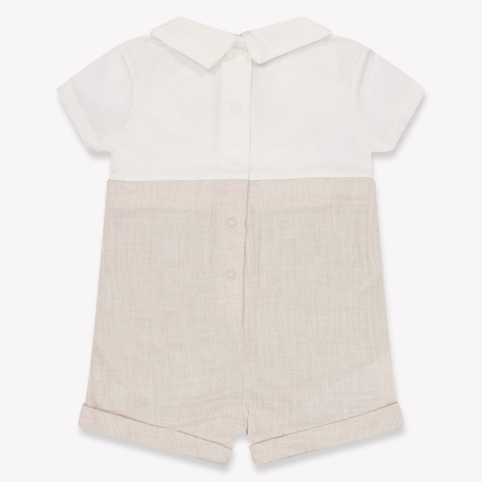 Mayoral Baby Boys Set In Beige