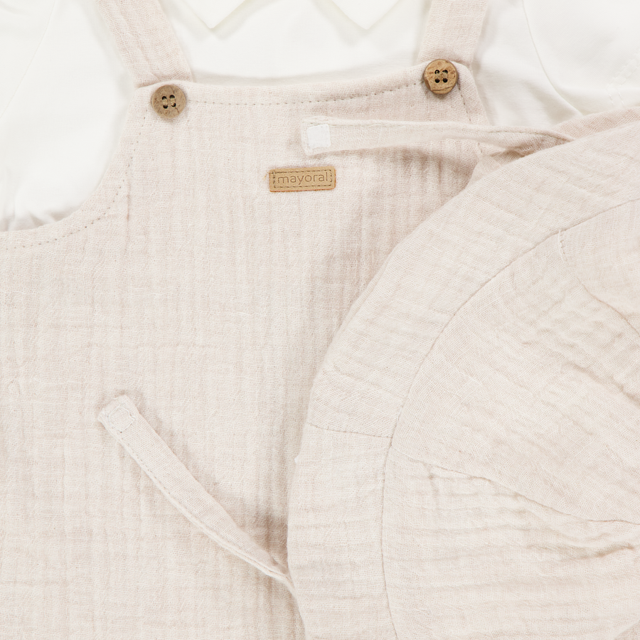 Mayoral Baby Jongens Setje In Beige