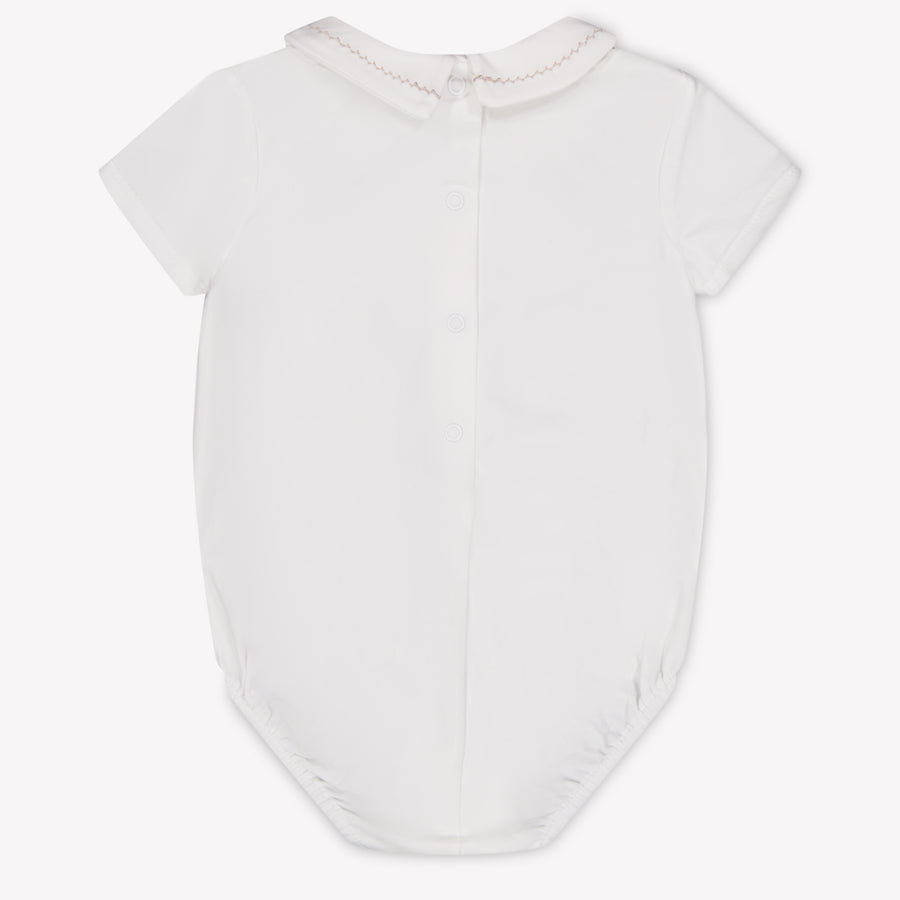 Mayoral Baby Girls Romper In White