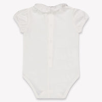 Mayoral Baby Girls Romper In White