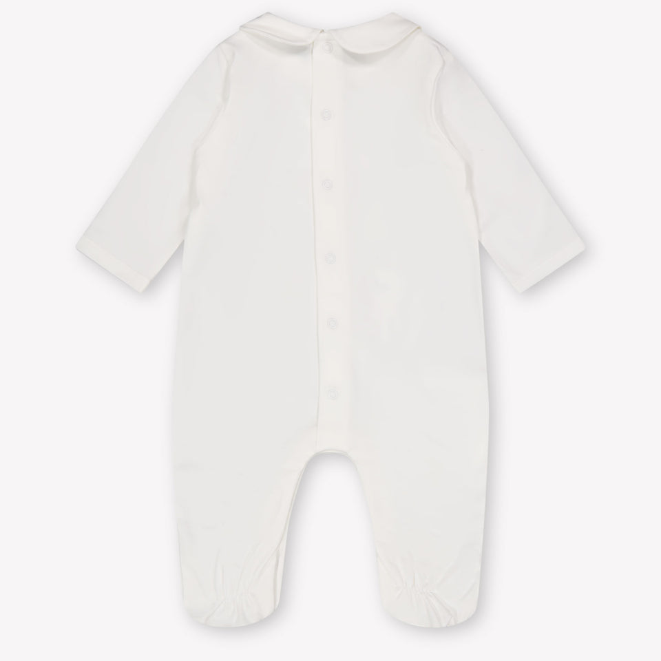Mayoral Baby Girls Playsuit In OffWhite
