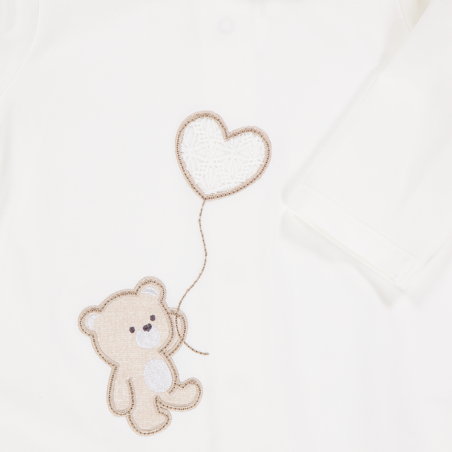 Mayoral Baby Meisjes Boxpakje In Off White
