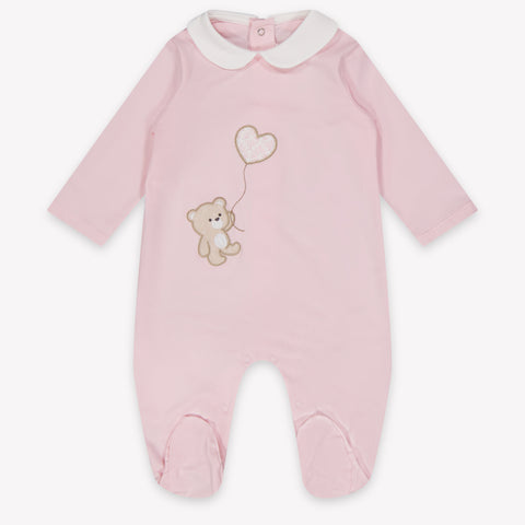 Mayoral Baby Girls Playsuit In Light Pink