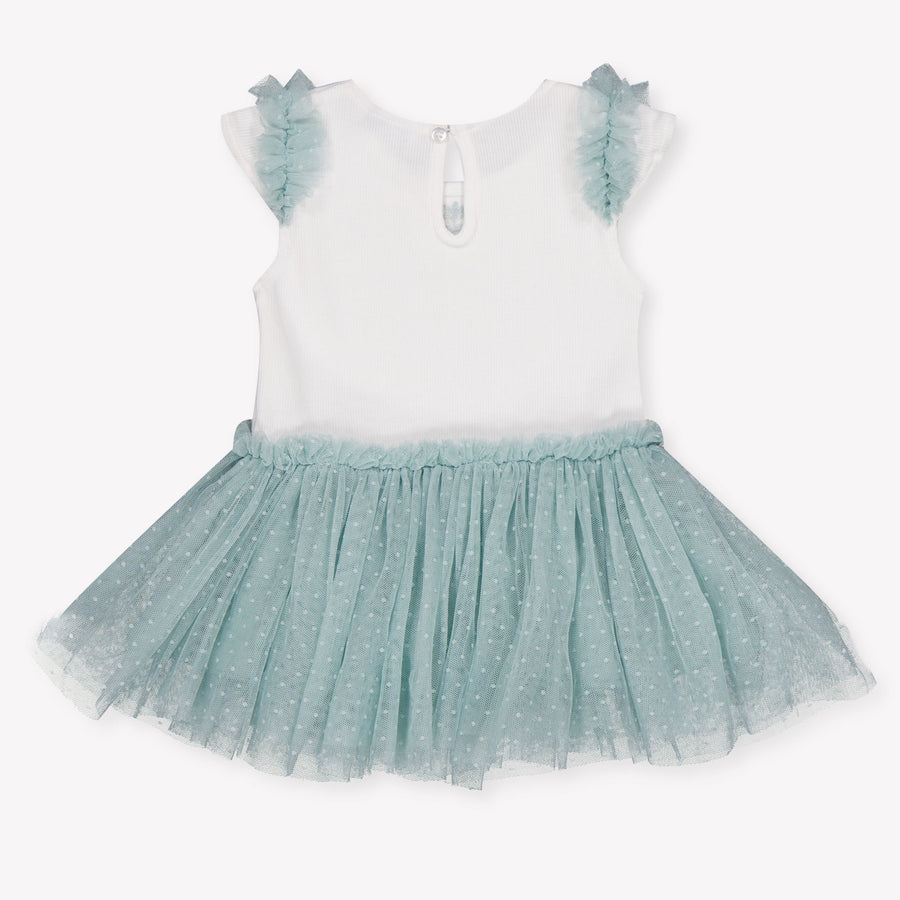 Mayoral Baby Meisjes Jurk In Licht Groen