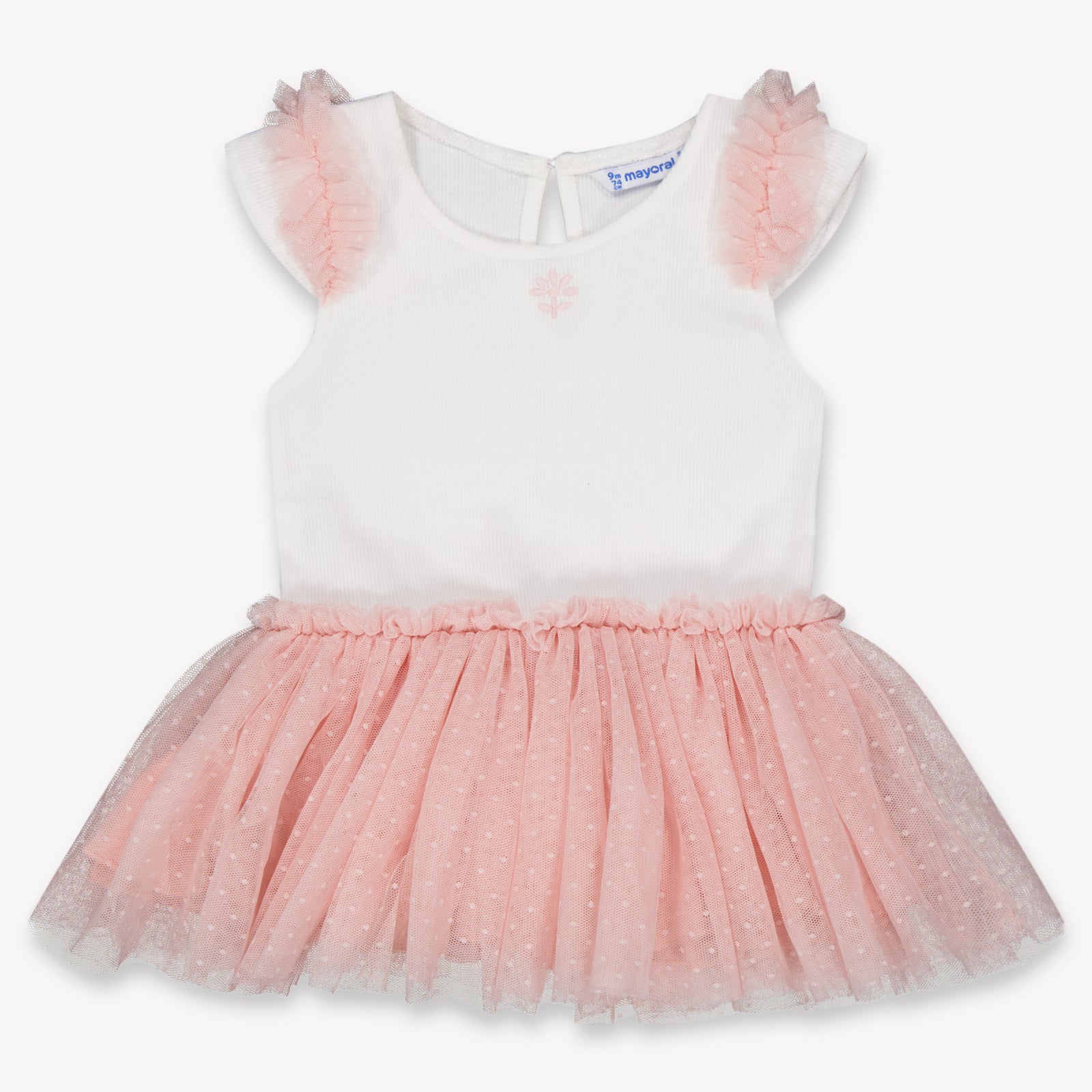 Mayoral Baby Girls Dress In Light Pink
