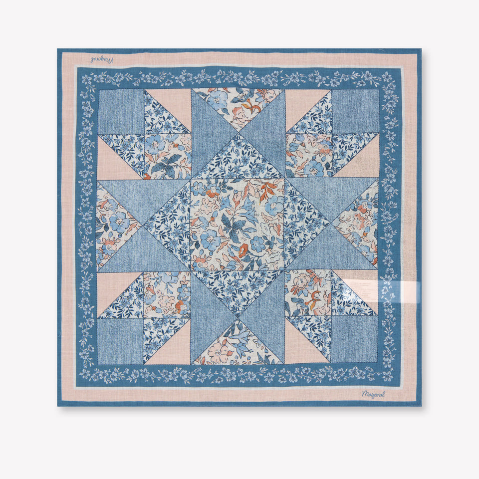 Mayoral Kids Girls T-Shirt In Blue