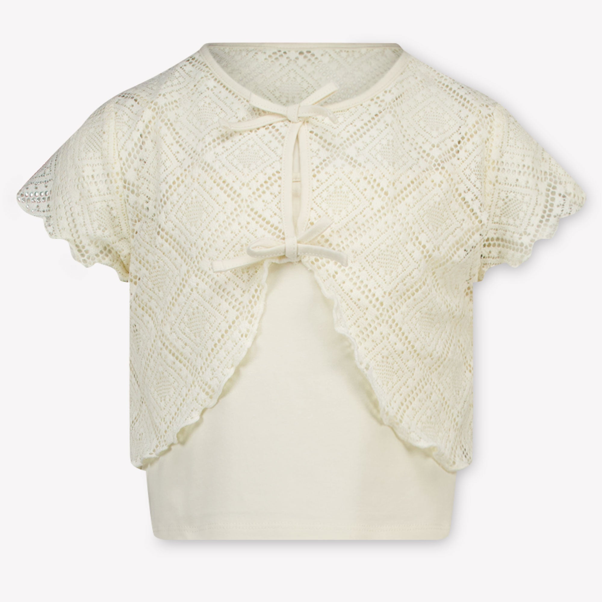 Mayoral Kinder Meisjes Setje In Off White