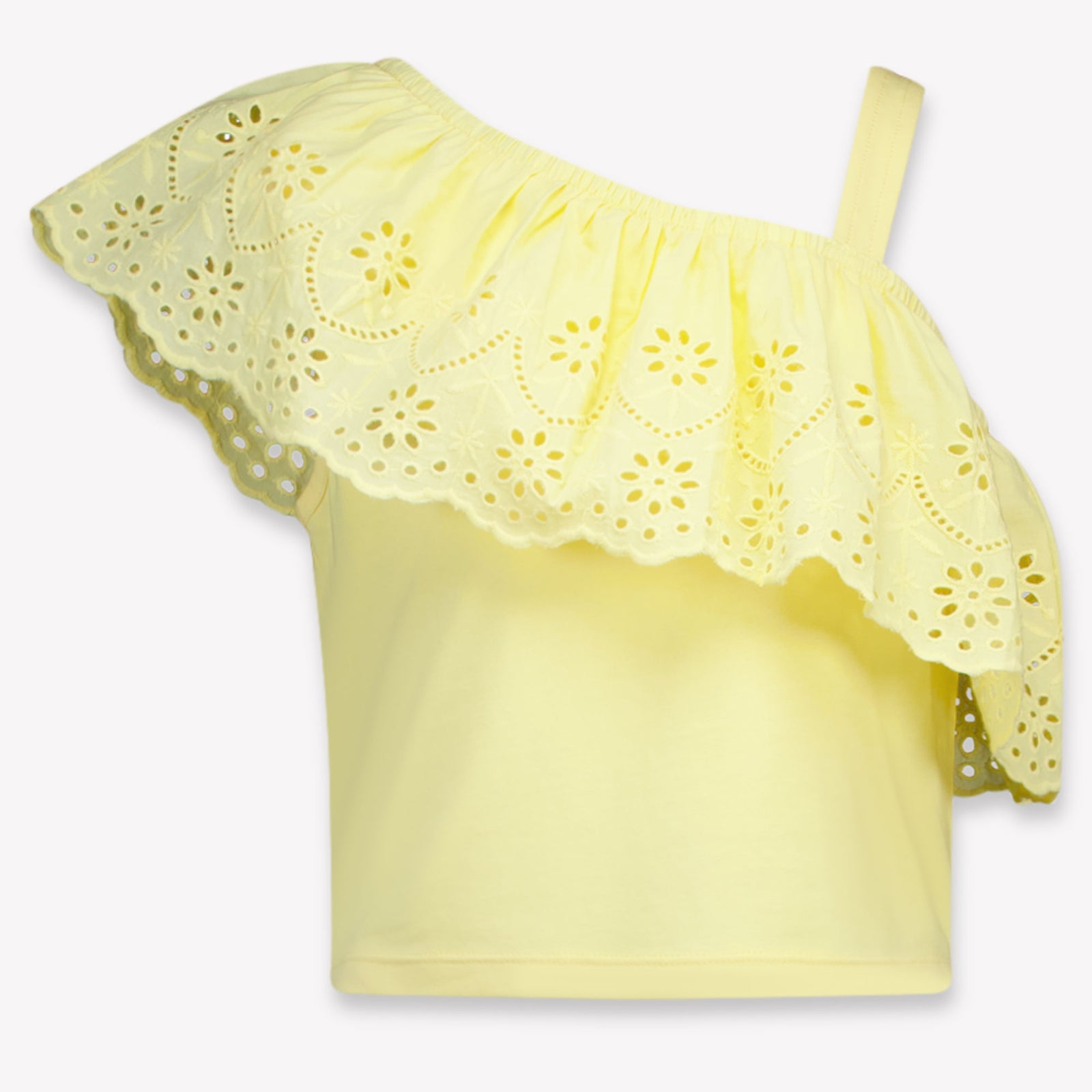 Mayoral Kids Girls T-Shirt In Yellow
