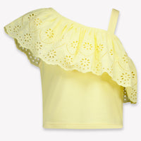 Mayoral Kids Girls T-Shirt In Yellow