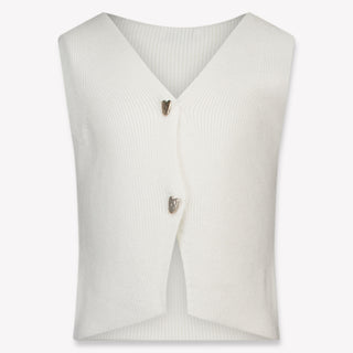 Mayoral Kinder Meisjes Vest In Off White