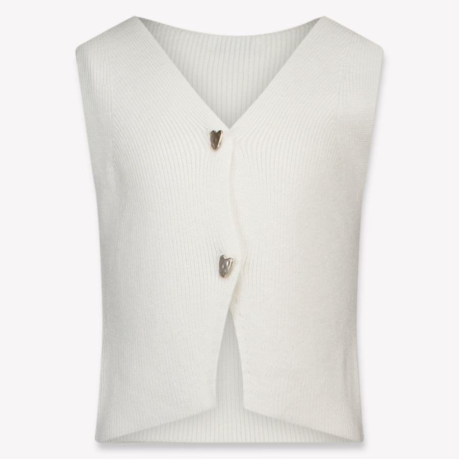 Mayoral Kinder Meisjes Vest In Off White