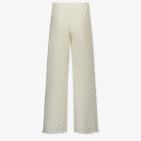 Mayoral Kids Girls Pants In OffWhite