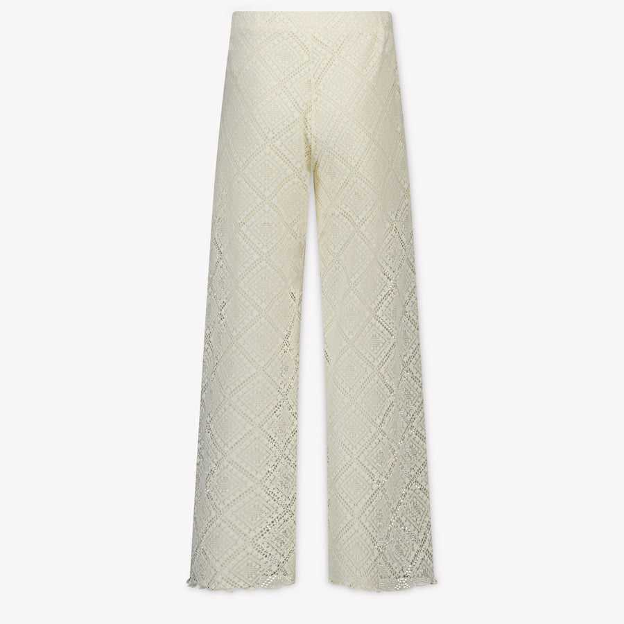 Mayoral Kids Girls Pants In OffWhite