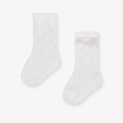 Mayoral Baby Girls Socks In White
