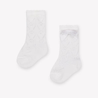 Mayoral Baby Girls Socks In White