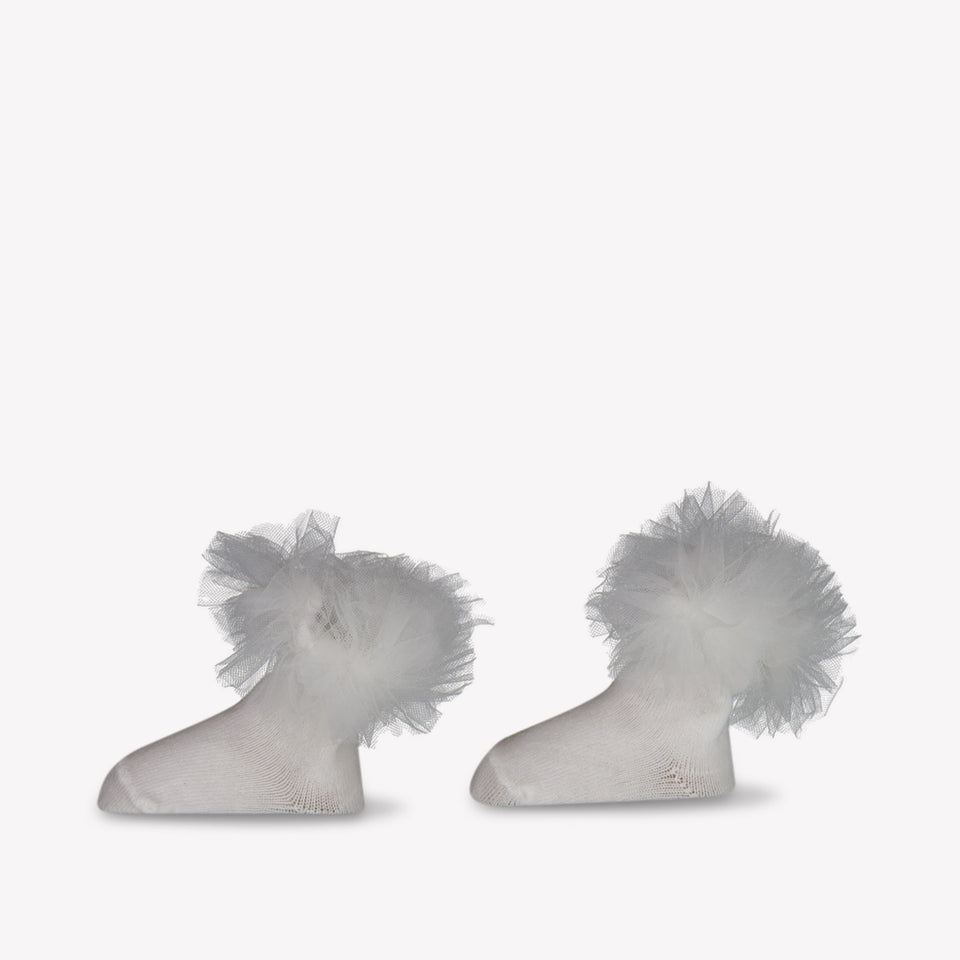 Mayoral Baby Meisjes Sokjes In Wit