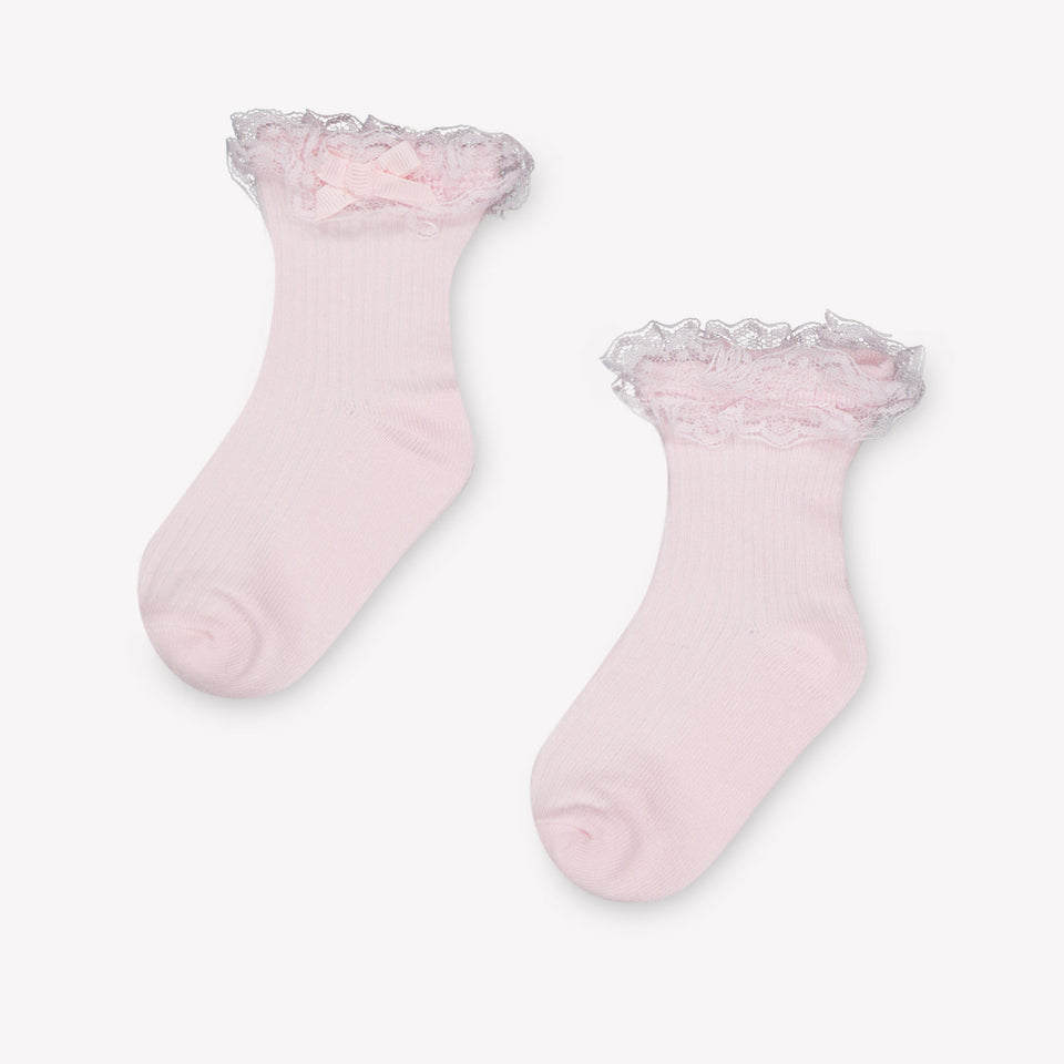 Mayoral Baby Girls Socks In Light Pink