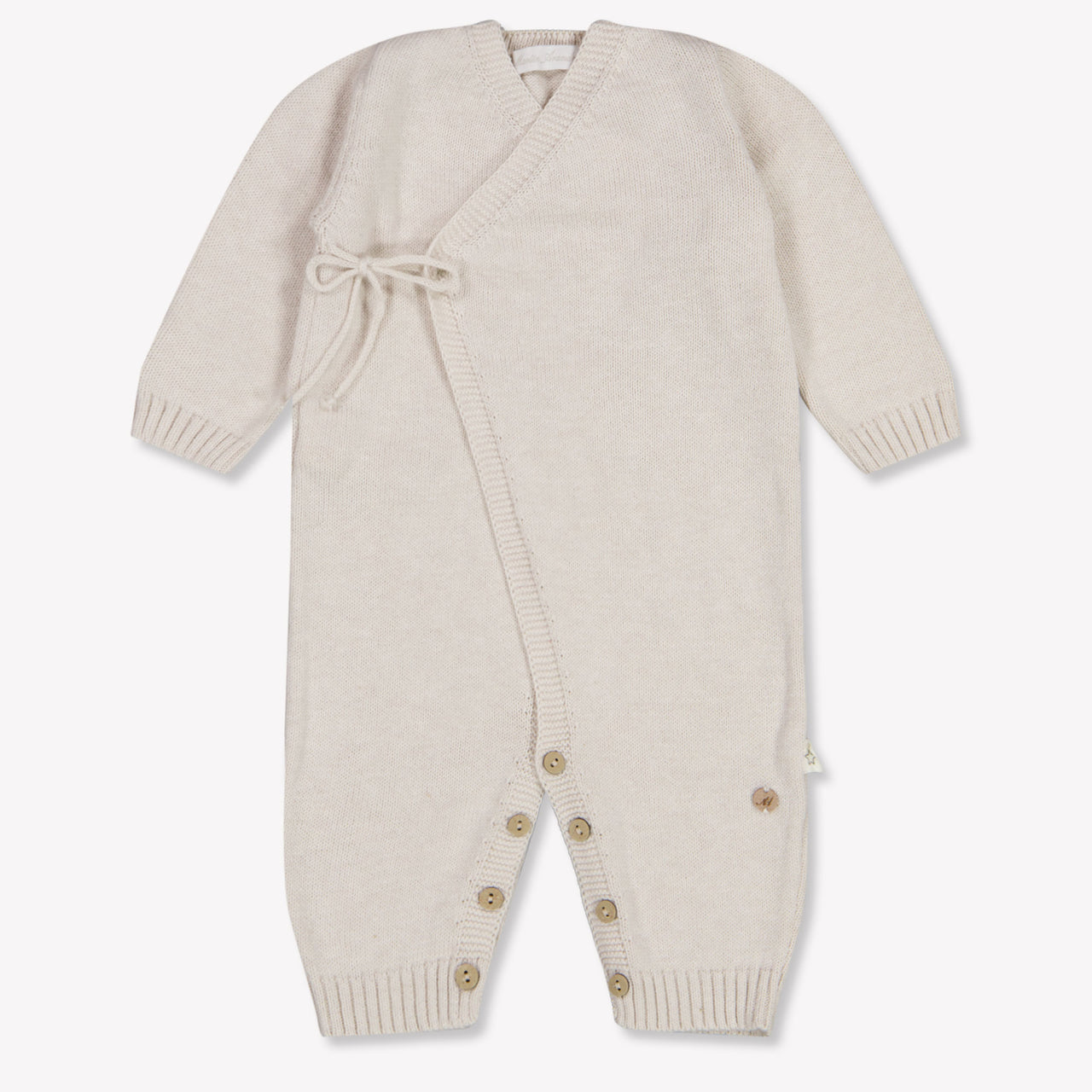Martin Aranda Baby Unisex Romper in Light Beige