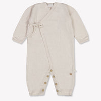 Martin Aranda Baby Unisex Romper in Light Beige