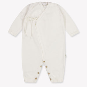 Martin Aranda Baby Unisex Romper in Off-White