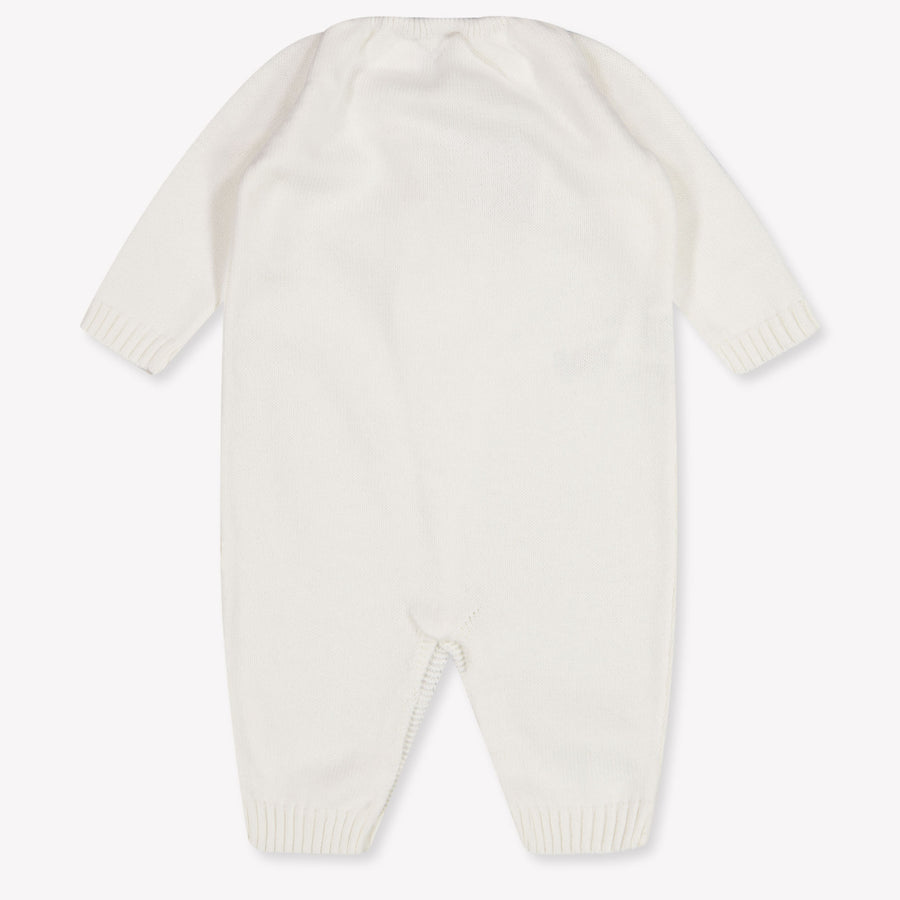 Martin Aranda Baby Unisex Romper in Off-White