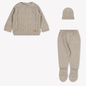 Martin Aranda Baby Jongens Boxpakje In Beige