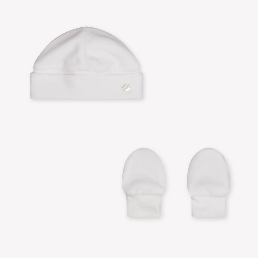 Martin Aranda Baby Unisex Hat In White