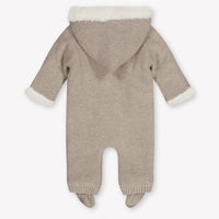 Martin Aranda Baby Unisex Ski Suits In Beige