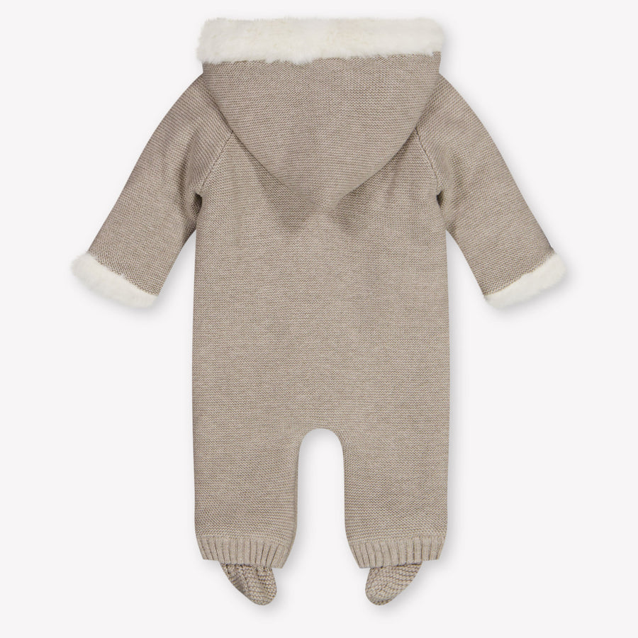 Martin Aranda Baby Unisex Ski Suits In Beige