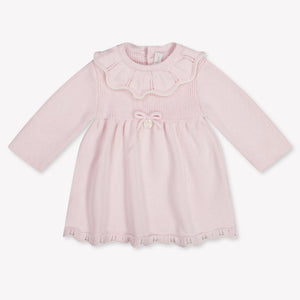 Martin Aranda Baby Meisjes Jurk In Licht Roze