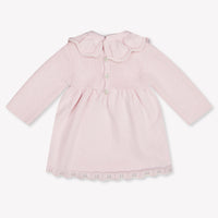 Martin Aranda Baby Meisjes Jurk In Licht Roze
