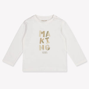 Mayoral Baby Boys T-Shirt In OffWhite