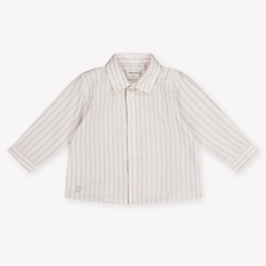 Mayoral Baby Jongens Blouse In Beige