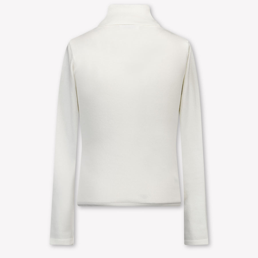 Mayoral Kids Girls T-Shirt In OffWhite
