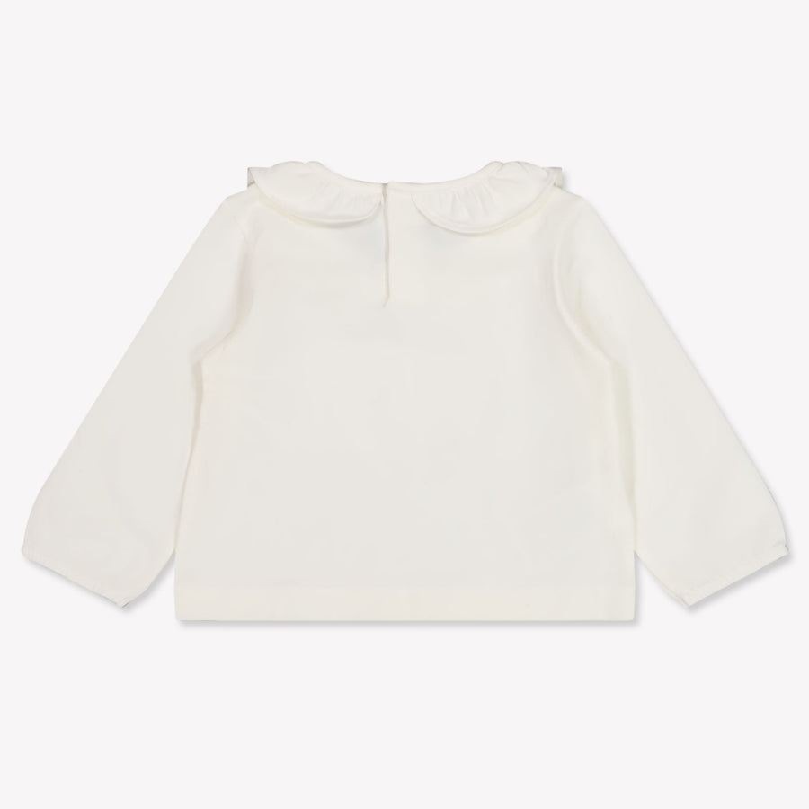 Mayoral Baby Girls T-Shirt In OffWhite