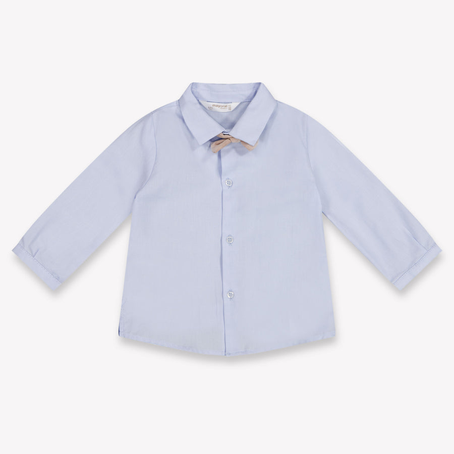 Mayoral Baby Jongens Blouse In Licht Blauw