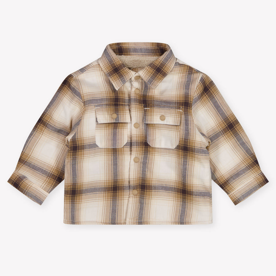 Mayoral Baby Boys Blouse In OffWhite