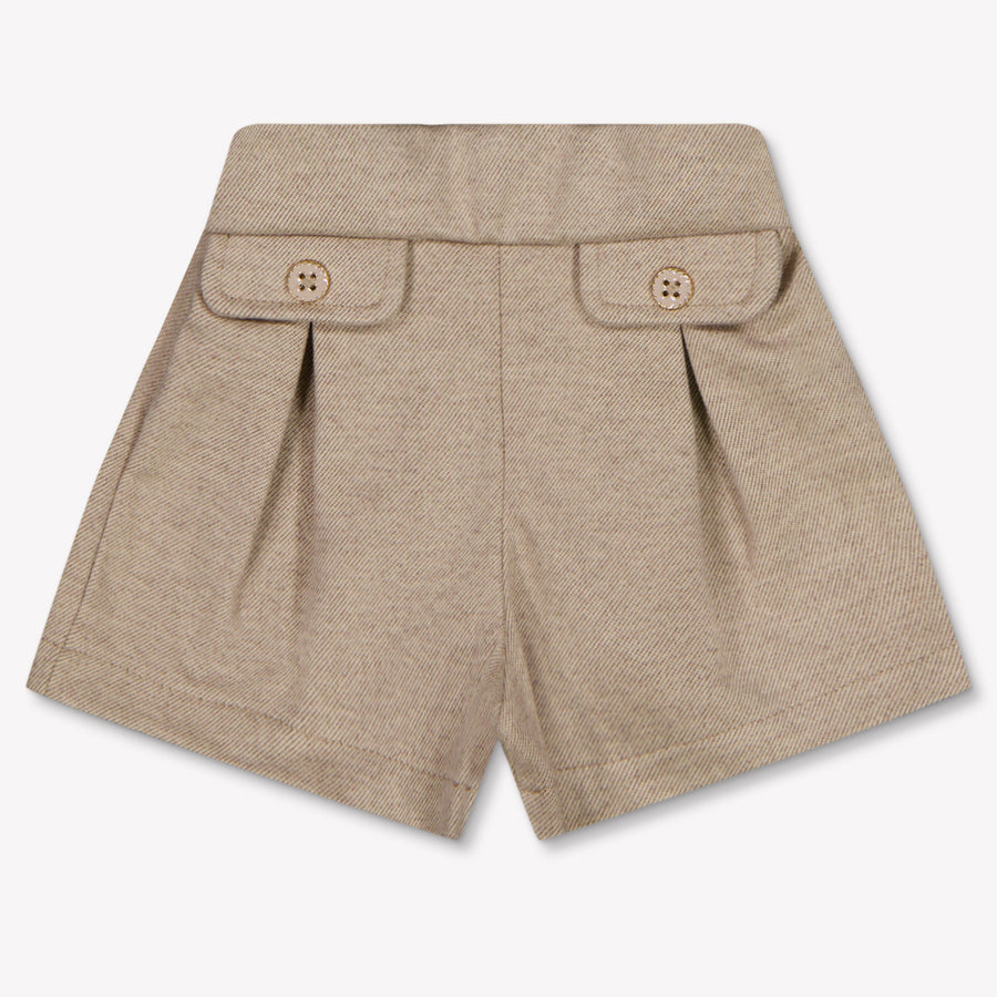 Mayoral Baby Meisjes Shorts In Beige