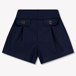 Mayoral Baby Girls Shorts In Navy
