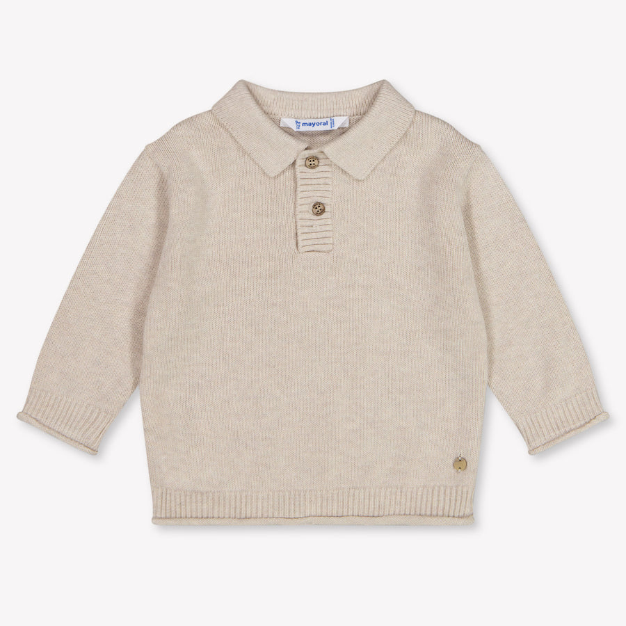 Mayoral Baby Boys Sweater in Light Beige