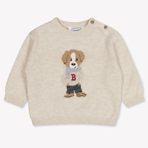 Mayoral Baby Jongens Trui In Licht Beige